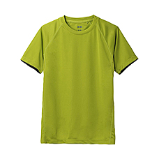 MEN Dry Mesh Crew Neck Short Sleeve T Shirt