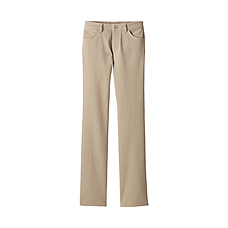 WOMEN Stretch Straight Trousers