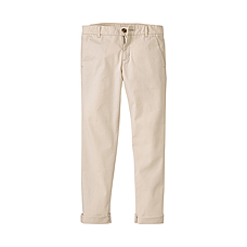 WOMEN Boyfriend Fit Chino Trousers B