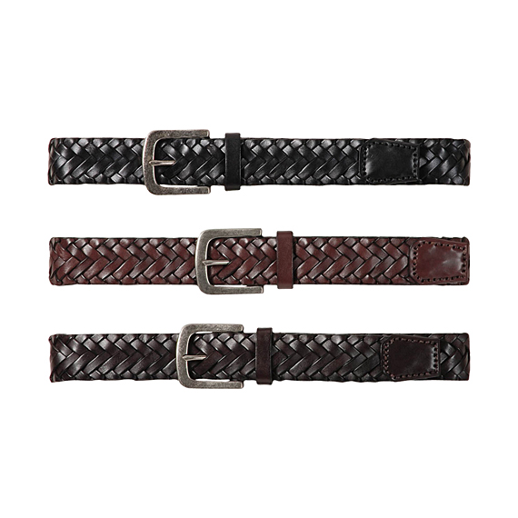 MEN Wide Mesh Belt A