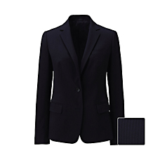 WOMEN Stretch Tailored Jacket (pin stripe)
