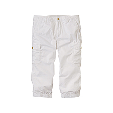 WOMEN Cargo Cropped Trousers A