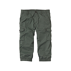 WOMEN Cargo Cropped Trousers A