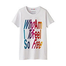WOMEN MoMA X UT Short Sleeve Graphic T Shirt B