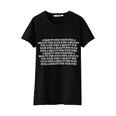 WOMEN MoMA X UT Short Sleeve Graphic T Shirt D