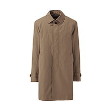 MEN Cotton Single Breasted Coat