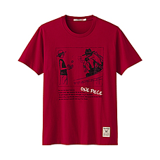 MEN ONE PIECE Graphic Short Sleeve T Shirt A