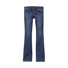 WOMEN Skinny Fit Flare Jeans A