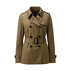 WOMEN Short Trench Coat A