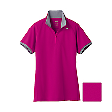 WOMEN Half Zip Short Sleeve T(Dry Ex)