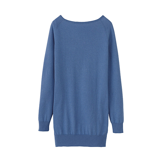WOMEN Cotton Silk Cashmere 2 Way Tunic
