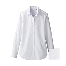 WOMEN Extra Fine Cotton Long Sleeve Shirt