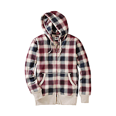MEN Printed Sweat Full Zip Hoodie D