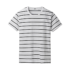 MEN Striped Short Sleeve T Shirt C