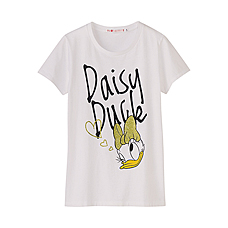 WOMEN DISNEY PROJ Graphic Short Sleeve T-Shirt H (Daisy)