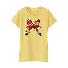 WOMEN DISNEY PROJ Graphic Short Sleeve T-Shirt G (Minnie)
