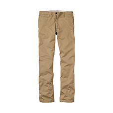 MEN Vintage Chino Flat Front Trousers A