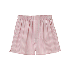 MEN Woven Stripe Boxer Shorts A