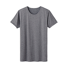 MEN Airism Crew Neck Short Sleeve T Shirt