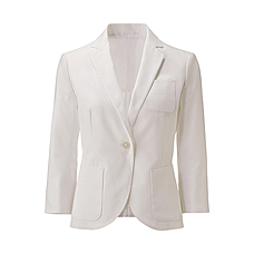WOMEN Short Tailored 3/4 Sleeve Jacket