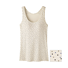 WOMEN Airism Bra Sleeveless Top(Multi Dot)