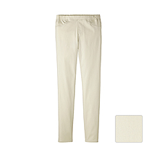 WOMEN Easy Color Leggings Trousers