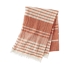 WOMEN Cotton Linen Patterned Stole
