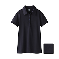 WOMEN Short Sleeve Polo Shirt(Dry)+I