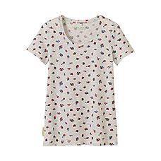 WOMEN L.Ashley Crew Neck Short Sleeve T F