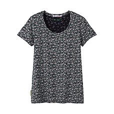 WOMEN L.Ashley Crew Neck Short Sleeve T K