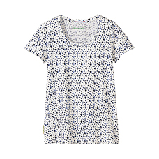 WOMEN L.Ashley Crew Neck Short Sleeve T N
