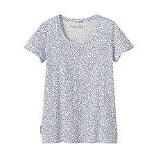 WOMEN L.Ashley Crew Neck Short Sleeve T O