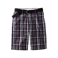 MEN Belted Shorts(Madras Check)