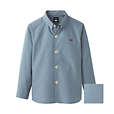 KIDS UU Oxford Long Sleeve Shirt