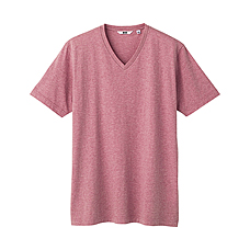 MEN V Neck Short Sleeve T Shirt