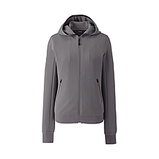 WOMEN Stretch Full Zip Long Sleeve Hoodie(Dry)+