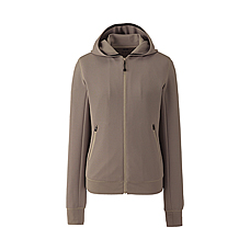 WOMEN Stretch Full Zip Long Sleeve Hoodie(Dry)+