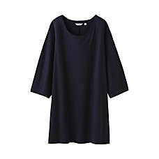 WOMEN UU Light Cotton Half Sleeve Big Tunic