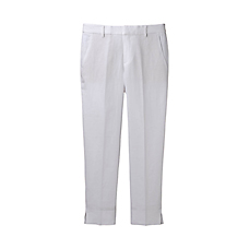 WOMEN Linen Ankle Length Trousers