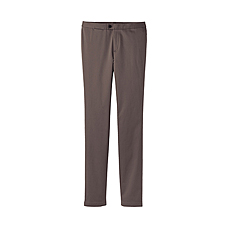 WOMEN Stretch Skinny Fit Straight Trousers