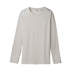 MEN Crew Neck Long Sleeve T Shirt A