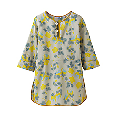 WOMEN UU Print Pullover 1/2 Sleeve Tunic