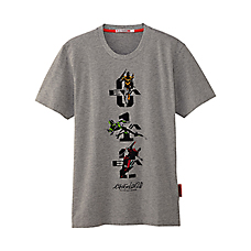 MEN EVANGELION Graphic Short Sleeve T Shirt H