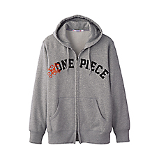 MEN ONE PIECE Graphic Long Sleeve Hoodie A1