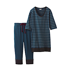 WOMEN UU Lounge Set(Half Sleeve)B+