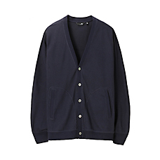 MEN UU Pique Cardigan