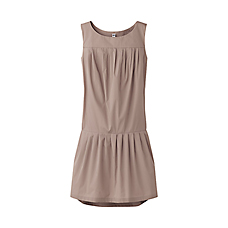 WOMEN Pleated Sleeveless Dress+E