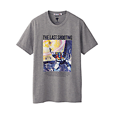 MEN Mobile Suit Gundam Graphic Short Sleeve T-Shirt L