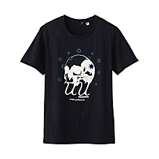 MEN UU Graphic Short Sleeve T Shirt B