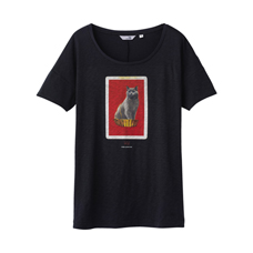 WOMEN UU Graphic Short Sleeve T B+